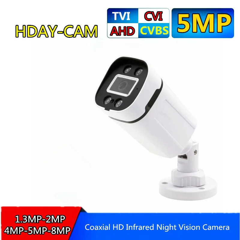 Camera AHD 2MP / 5MP analog HD camera giám sát tầm nhìn ban đêm hồng ngoại CCTV bảo vệ an ninh trong