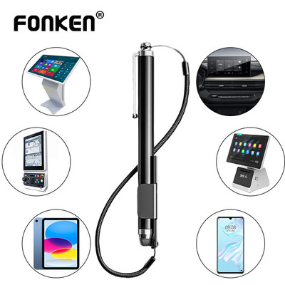 Fonken Đa Năng Điện Dung Máy Tính Bảng Bút Stylus Cố Định Cho Xe Máy Xe Đạp Ô Tô Bút Màn Hình Cảm Ứng Cho Điện Thoại Máy Tính Bảng