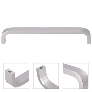 【GIGGLE】Handle Knobs Silver Space Aluminum Straight Handle Pull Cabinet Cupboard
