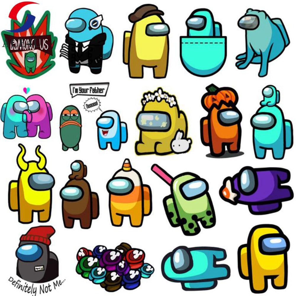 Set 50 Miếng Dán Trang Trí Hình Graffiti Độc Đáo