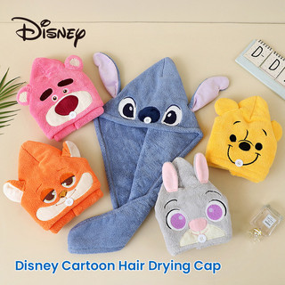 Mũ sấy tóc hoạt hình Disney Vải mềm Mũ tắm thấm khô nhanh 45cm X 25cm
