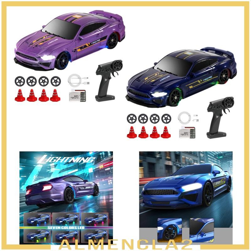 Tỉ Lệ 1 / 43 RC Drift Car Drift Race Car 1 / 43 Không Có Con Quay Hồi Chuyển 4WD Mini Race Drifting 