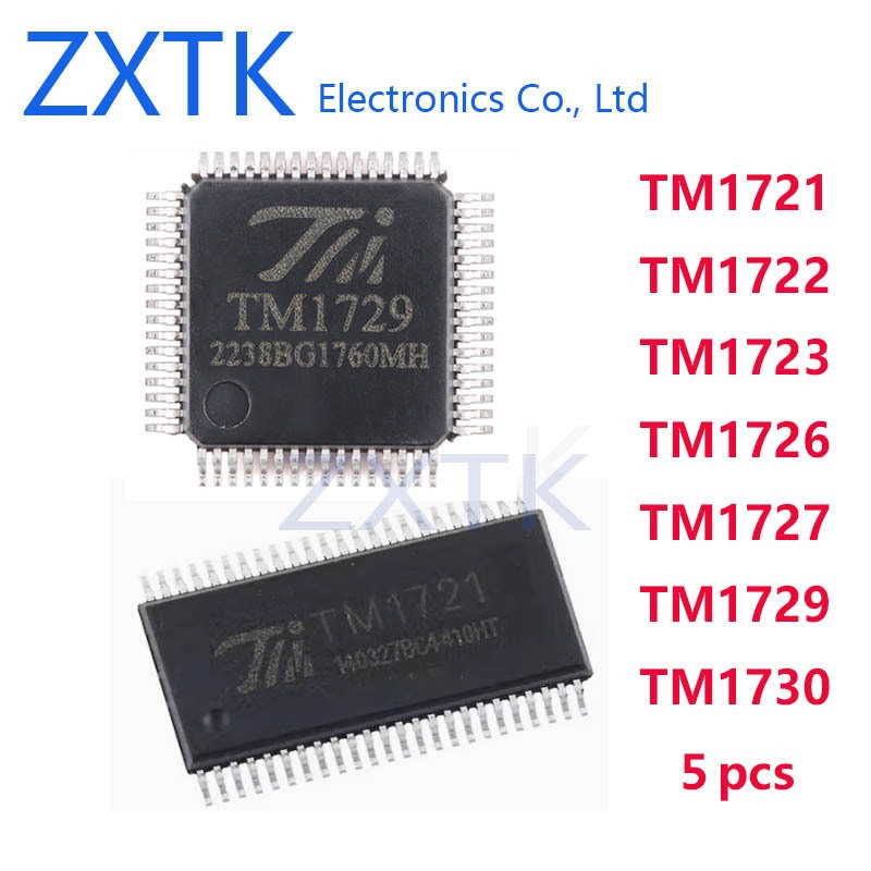 CHIP MỚI 5 cái / lốc LCD điều khiển chip TM1721 1722 1723 1726 1727 1729 1730 SOP24 SOP28 SOP32 SSOP