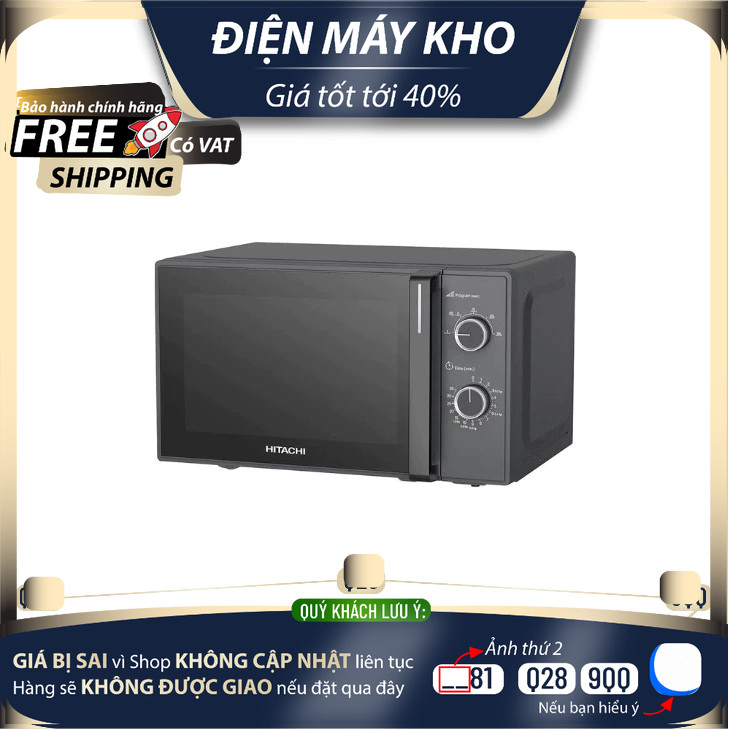 lò vi sóng hitachi 20lit  HMR-M2002  - DMK