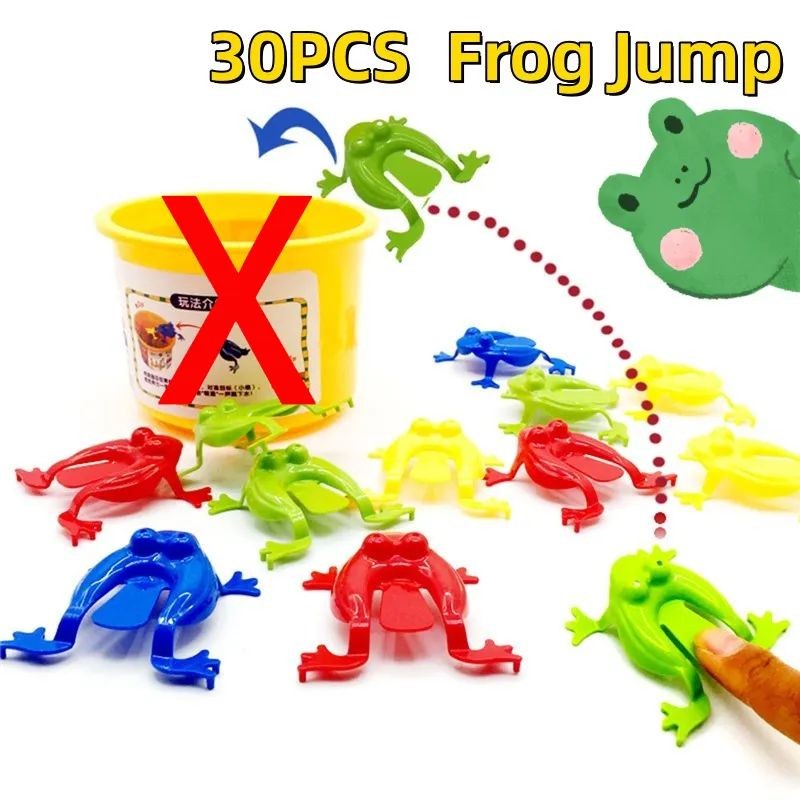 Nhảy Ếch Đồ Chơi 30 Cái Cho Trẻ Em Giảm Căng Thẳng Vui Đảng Ủng Hộ Quà Tặng Sinh Nhật