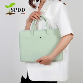 Hộp đựng máy tính xách tay SPDD, Túi đựng máy tính xách tay siêu mỏng chống nước, thời trang có tay cầm Chất liệu mềm nhẹ Túi đựng máy tính xách tay dành cho doanh nghiệp