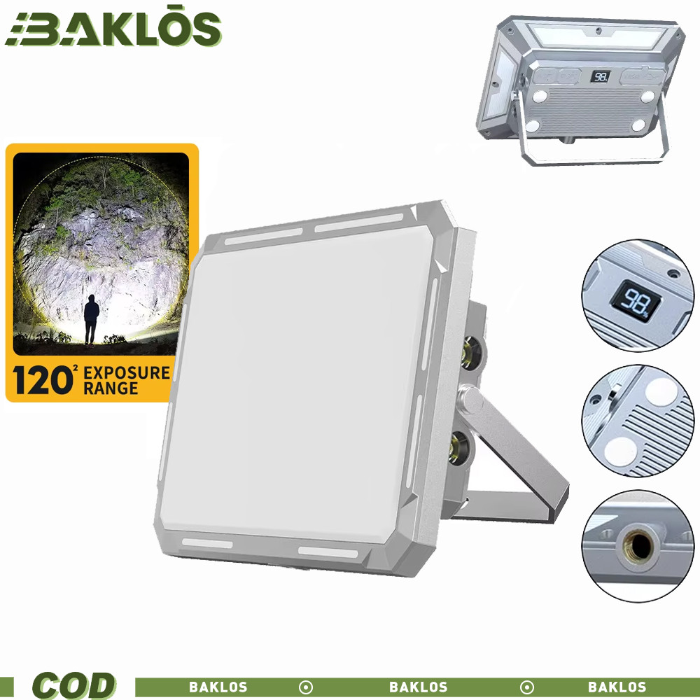 Đa chức năng KXK-686 1000LM siêu sáng IP44 Chống nước 3 màu điều chỉnh độ Đèn cắm trại Đèn ngoài trờ