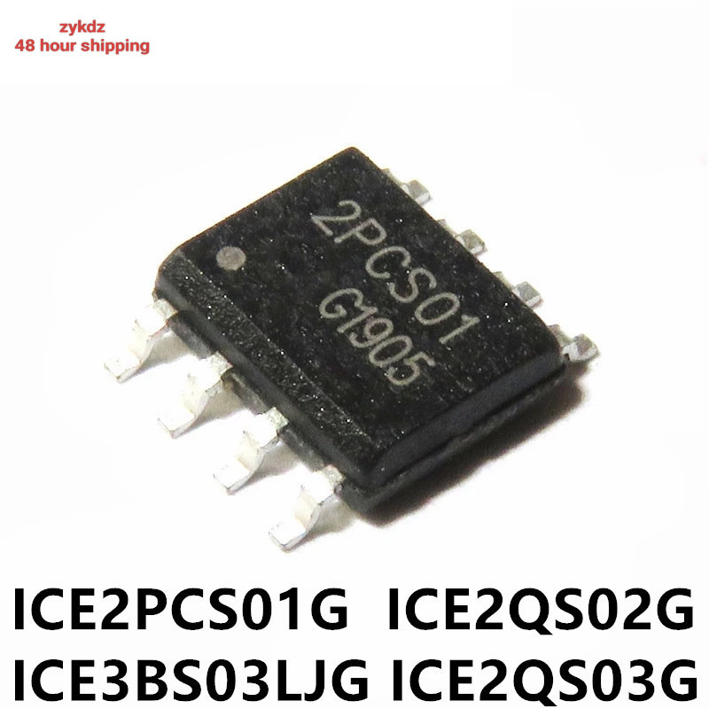 10 Chiếc ICE2PCS01G SOP8 ICE2PCS01 SOP 2PCS01 SOP-8 ICE2QS02G 2QS02G ICE2QS03G 2QS03G ICE3BS03LJG 3B