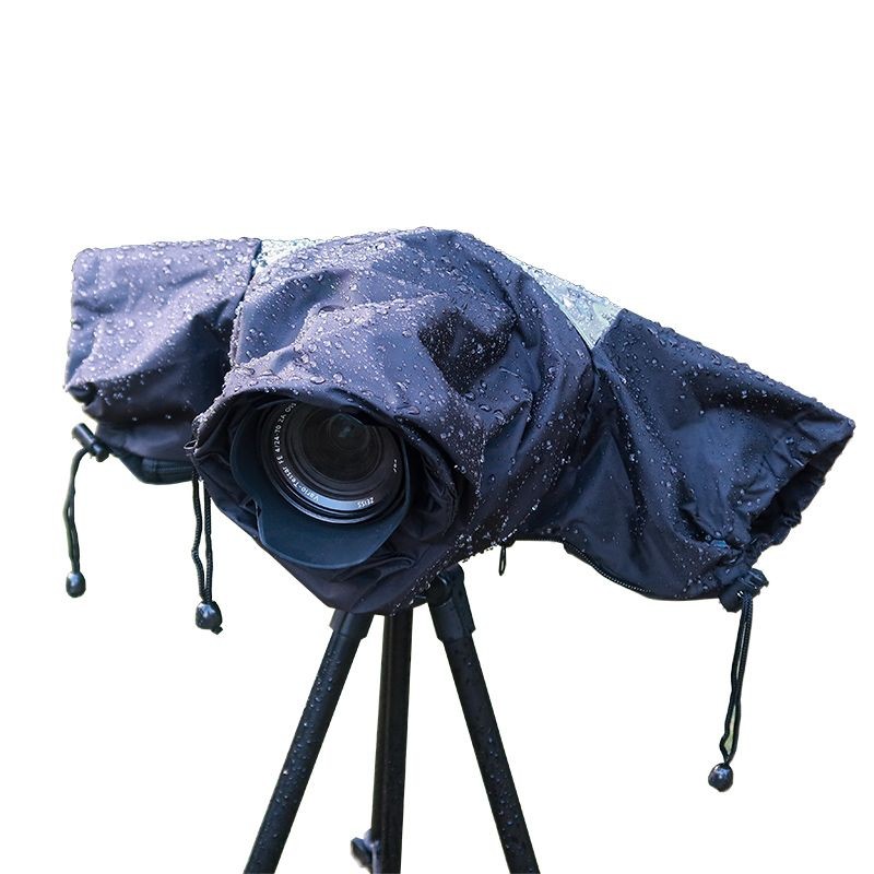 Áo che mưa cho máy ảnh DSLR tương thích với Canon Nikon DSLR 5D3 5D4, áo che mưa cho ống kính trung 
