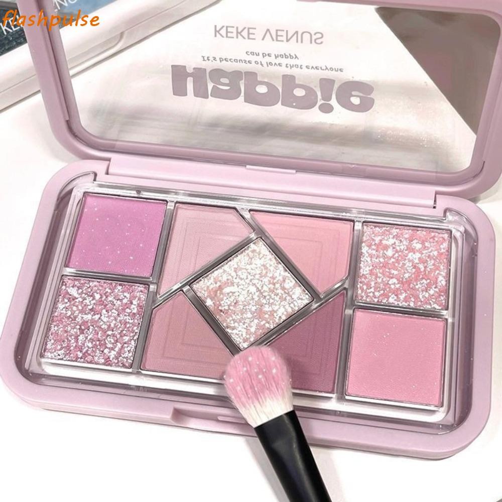 Phấn mắt lấp lánh FLASHPULSE, Màu sắc sống động lâu trôi Phấn mắt chống nước, Làm sáng da tự nhiên H