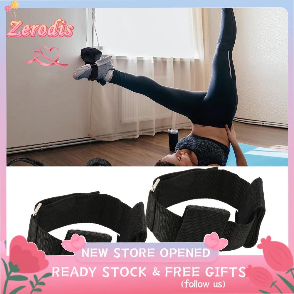 Zerodis 2PCS Trọng lượng nâng tạ dây đeo chân có thể điều chỉnh các tế bào xương chày có thể điều ch
