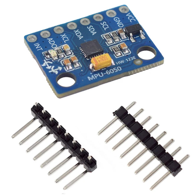 GY-521 MPU6050 Mô-đun con quay hồi chuyển gia tốc 3 trục MPU-6050 6 DOF Bộ gia tốc kế 6 trục DIY Tươ