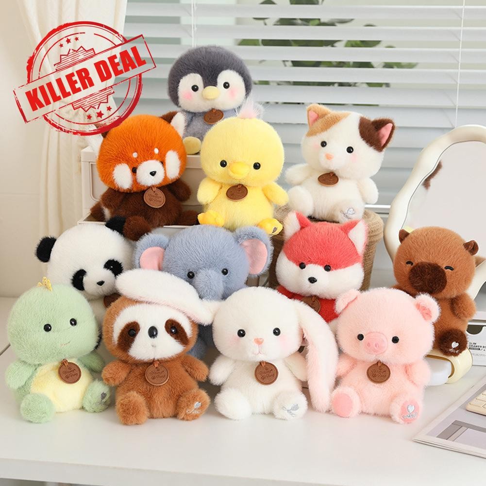 Búp Bê Đồng Hành Sang Trọng, Gối Voi Sang Trọng Thú Nhồi Bông Capybara 16cm, Gấu Sang Trọng Dễ Thươn