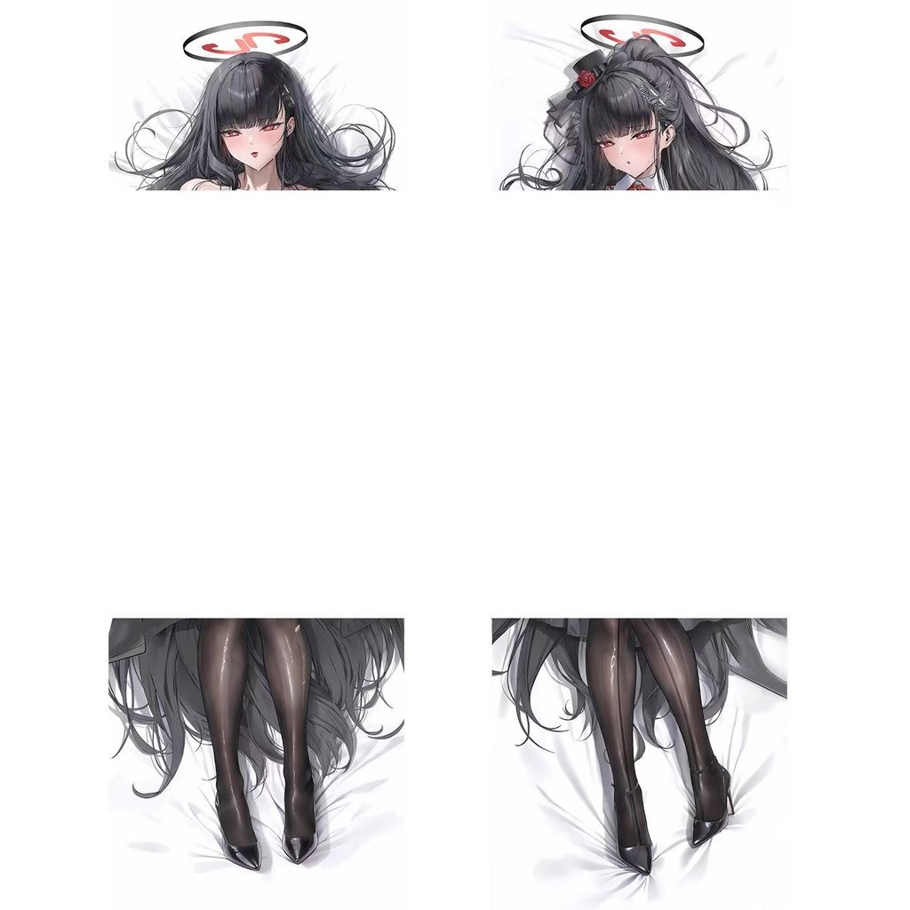 Blue Archive Tsukatsuki Rio Dakimakura Waifu Vỏ Gối 2 Mặt In Hình Ôm Thân Đệm