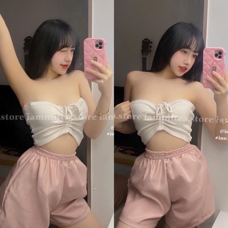 Áo Ống Rút Ngực Mặc Được 2 kiểu YUMI BÁN SỈ