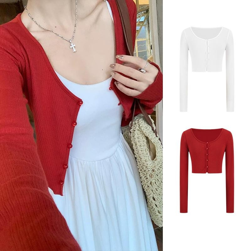 Áo cardigan ngắn len Moses Queen, thiết kế tinh tế và đa năng