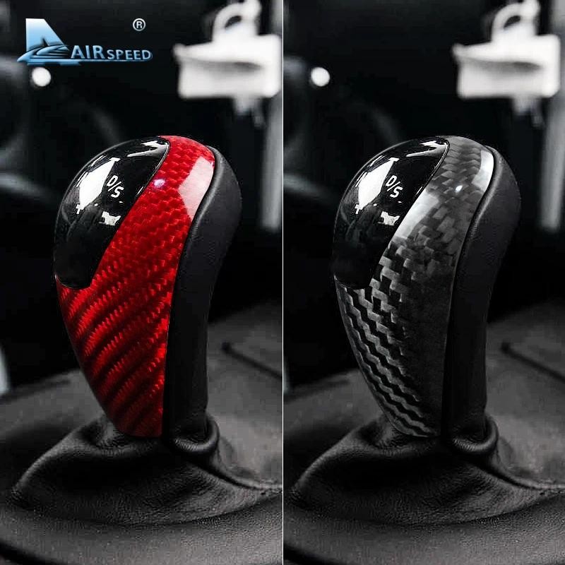 AIRSPEED Cho Xe BMW M3 M5 M6 Sợi Carbon Cho Xe BMW M3 M5 M6 Dán Xe Bánh Răng Dịch Chuyển Núm Bao Miế