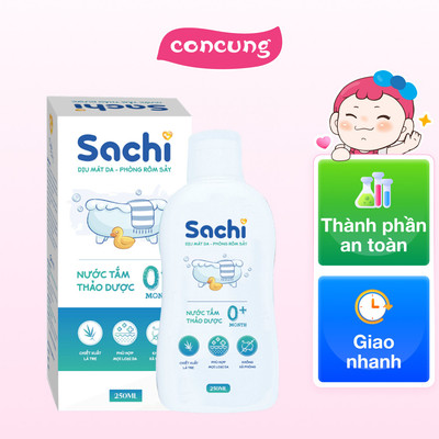Nước tắm thảo dược Sachi 250ml
