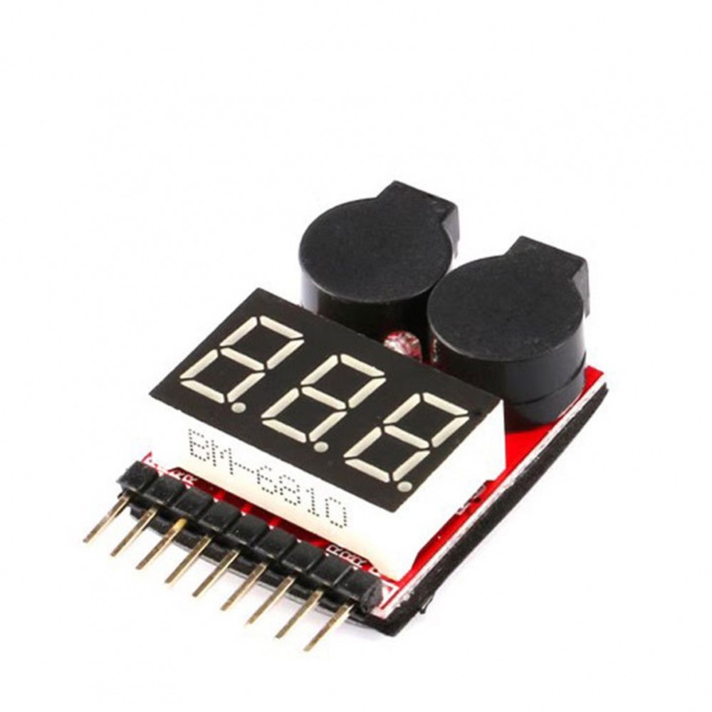 ❥Fast Shipping❥Lithium Battery Voltage Monitor with Adjustable Alarm for Low Voltage Protection❥