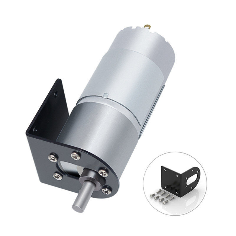 Động cơ bánh răng 555 JGB37-555 Động cơ bánh răng DC 12V24V Động cơ điều chỉnh tốc độ bánh răng bằng