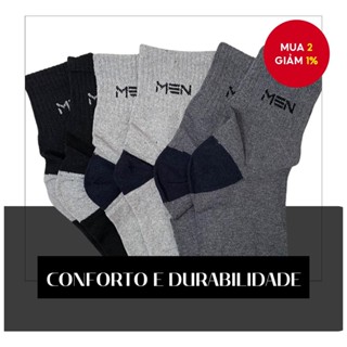 6 / 12 Gói Tất Nam Phi Hành Đoàn - Tất Thể Thao Chống Mùi Thoáng Khí Cho Thường Ngày & Thể Thao