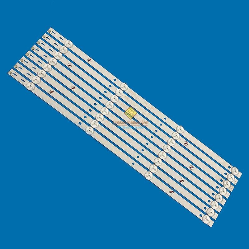 Bộ LED tivi ASANZO AS50T890/ 50AT610/ 50AS600/ 50AS690 (8 thanh 6V N1)- Điện tử Phương Huy -