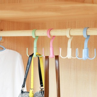 Hoạt động đa năng móc túi móc dép áo giá treo cà vạt khăn p4t5