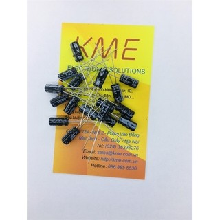 Tụ hóa 1uf 100v 5x11mm
