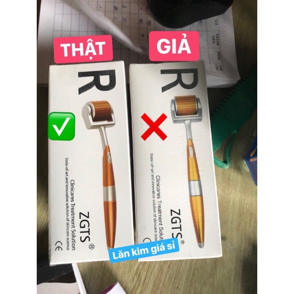 Cây lăn KIM VÀNG   HÀNG CAO CẤP   Sản phẩm kích thước 0.5mm giúp tăng hấp thu dưỡng chất cho da