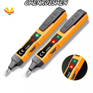 CHENRUISEN Bút thử điện âm tường cảm ứng kỹ thuật số thông mạđèn báo và âm thanh/ kèm pin