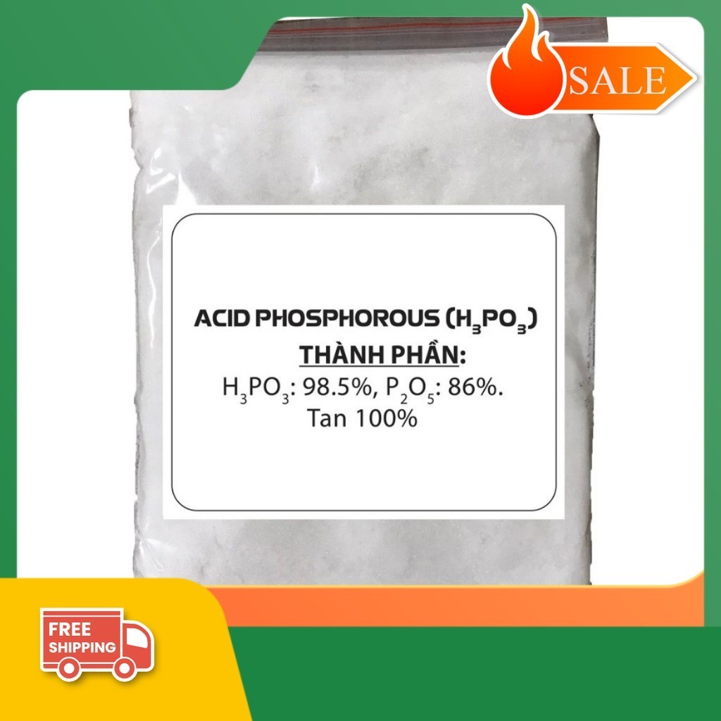 (Ship Hoả Tốc HCM) [ƯU ĐÃI 25kg] PHÂN BÓN CHO CÂY TRỒNG LÂN 86-ACID PHOSPHOROUS (H3PO3) XỬ LÝ HOA NG