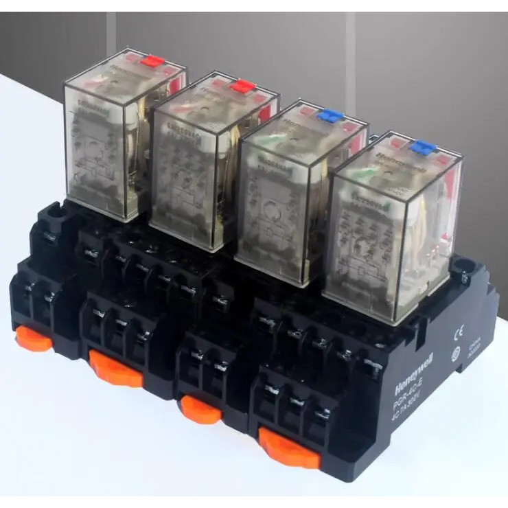 Honeywell Rơle trung gian 10A 8 chân 14 PIN GRH-2C-DC24V GR-2C GR-4C GRH-2C-AC230V DC24V PGR-2C-E PG