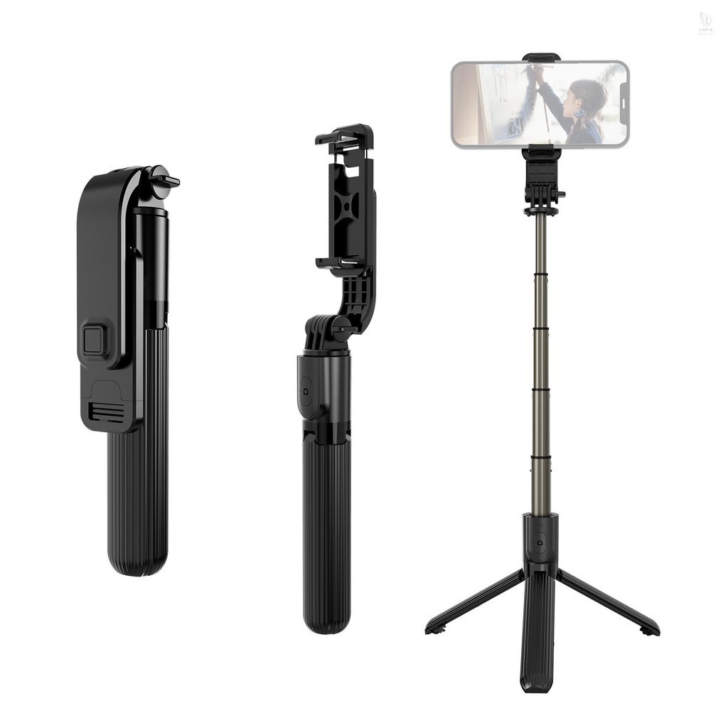 33,8in Đa Năng Selfie Stick Máy Tính Để Bàn Chân Máy Gimbal Ổn Định Thanh Kính Thiên Văn 5 Phần Có Kẹp Điện Thoại Điều Khiển Từ Xa Có Thể Tháo Rời 1 / 4in Adapter & Bộ Chuyển Đổi Camera Thể Thao Compa