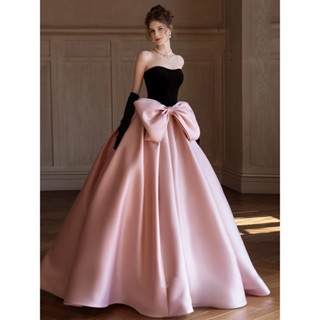 Váy Dạ Hội Váy Nữ 2024 Phong Cách Mới Cao Cấp Ánh Sáng Sang Trọng Tiệc Sang Trọng Người Lớn Lễ Tốt Nghiệp Cer