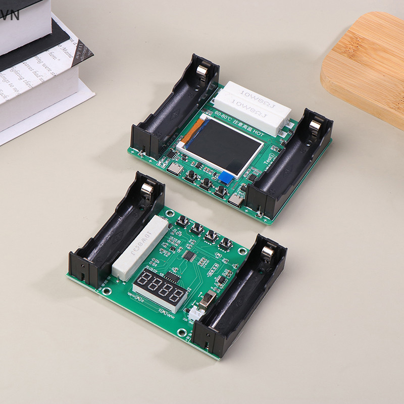 Convenient automatic single/four-channel Type-C port 18650 battery capacity tester module