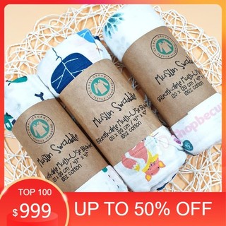 Khăn Tắm Sợi Tre Aden Cuộn Muslin