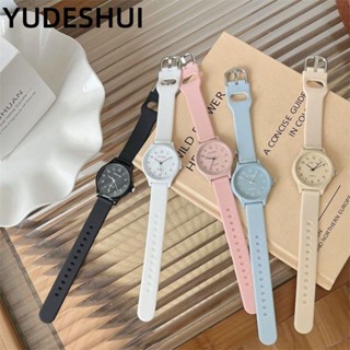 YUDESHUI Đồng hồ thạch anh, Dây đeo silicon Đồng hồ đeo tay nhiều màu, Đồng hồ thạch anh học sinh có thể điều chỉnh thông thường sáng tạo