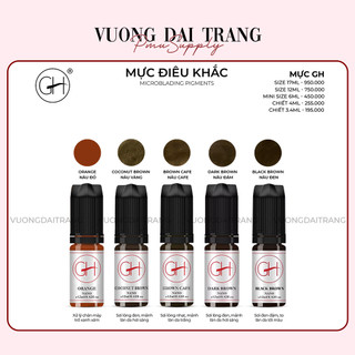 [CHÍNH HẴNG] Mực Khắc GH mini 4ml, Fullsize 12ml