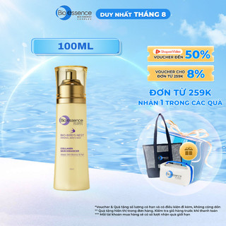 Nước cân bằng dưỡng da tươi sáng và căng mọng Bio-Essence Bio-Bird's Nest Collagen Skin Enhancer 100ml