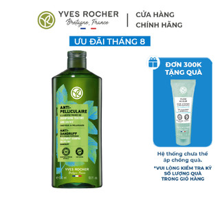 Dầu Gội Ngăn Ngừa Gàu Yves Rocher Anti-Dandruff Treatment Shampoo 300ml