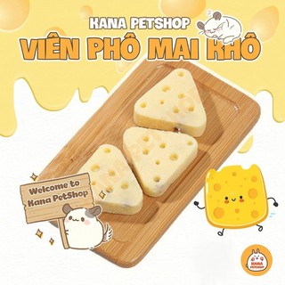 Viên Phô Mai Đông Khô 🐹FREESHIP🐹 Đồ Ăn Vặt Phô Mai Viên Thức Ăn Dặm Cheese Vỗ Béo Ngon Cho Hamster , Sóc , Sóc Bay Úc
