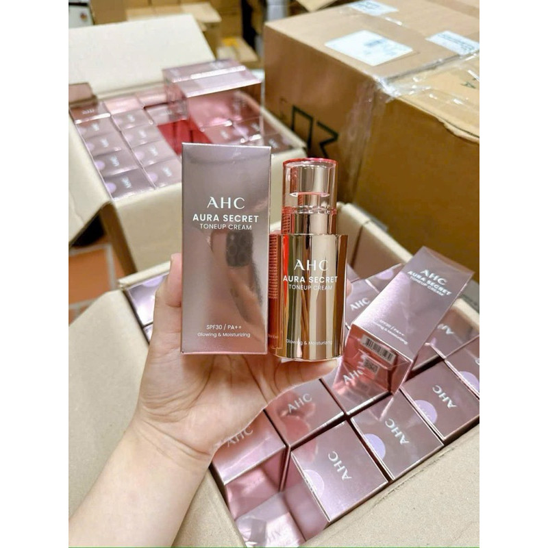 💋 KEM NÂNG TONE AHC AURA SECRET TONE UP CREAM