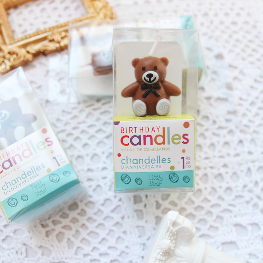 Nến sinh nhật hình chú gấu dễ thương ALINE