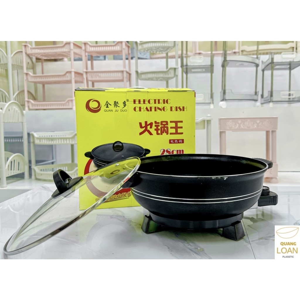 Chảo Điện Đa Năng, Nồi Lẩu Đa Năng,Chống Dính Siêu Bền Có Đủ Size