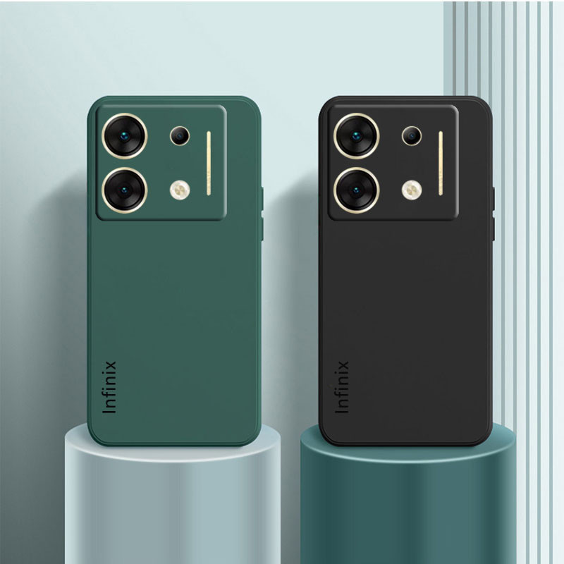 Vỏ TPU Kẹo Cho Infinix Zero Vỏ Điện Thoại Infinix Zero 20 30 4G 5G X XPro X Neo Ốp Lưng Vuông Mềm Si