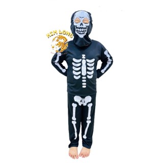 Quần Áo hình Bộ Xương - Siêu nhân nhện - Đội trưởng Mỹ Caption cho bé trai phụ kiện trang phục hoá trang halloween HCM