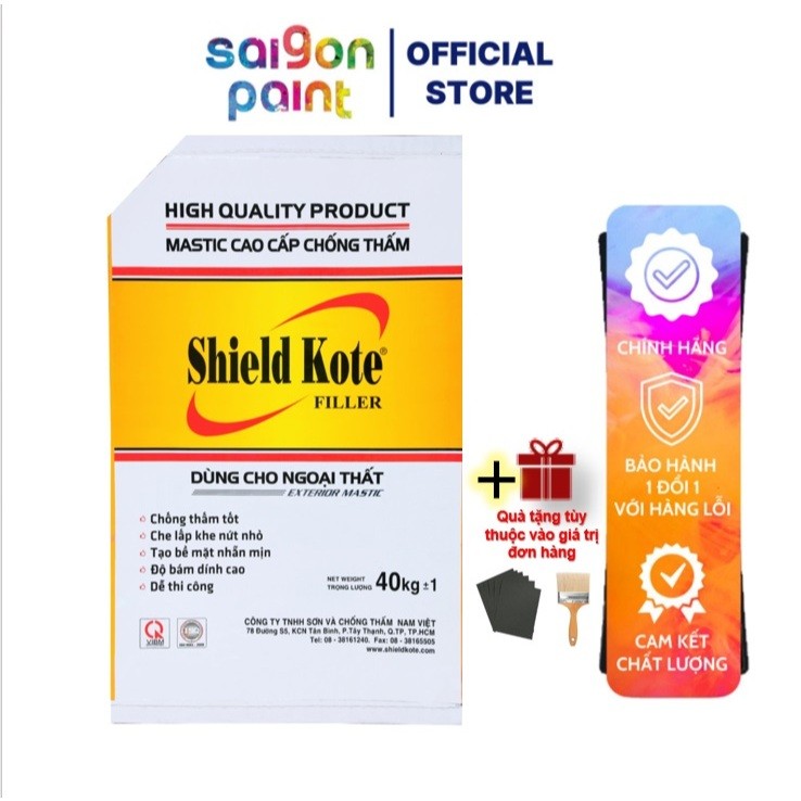 Bột trét tường 2 in1 nội và ngoại thất [MẪU 1KG] chống nứt - Bột bả tường chống thấm-Trám nứt, trám 