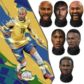 Mặt nạ Beanie liền mạch Neymar Ronaldo Kanye Balaclava Mũ dành cho người hâm mộ Footbal X6F2