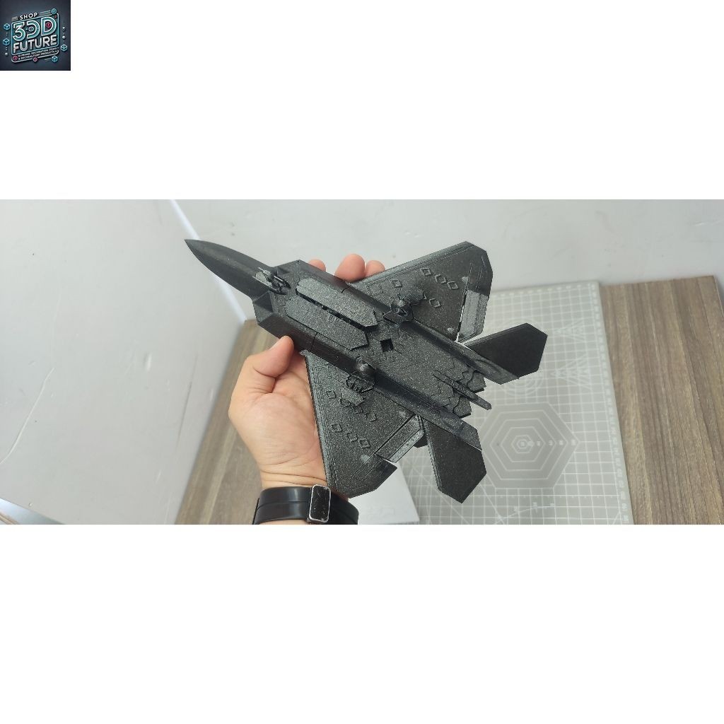 Mô hình chiến đấu cơ F22-Raptor  -shop_3d_diy  - p83