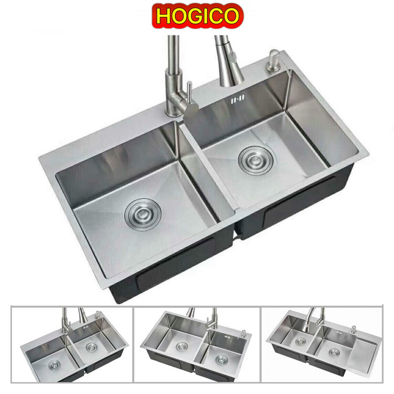 Chậu rửa bát đũa INOX 304, chậu đúc